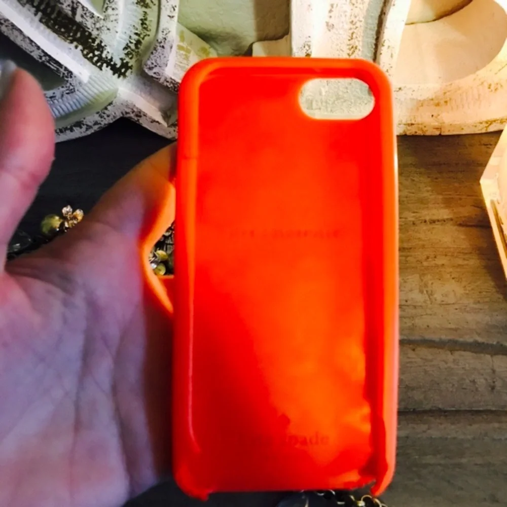 Kate Spade Poppy Floral iPhone 5s SE 1st Gen Case Red Orange